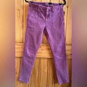 GAP Women's Straight Leg Purple Jeans